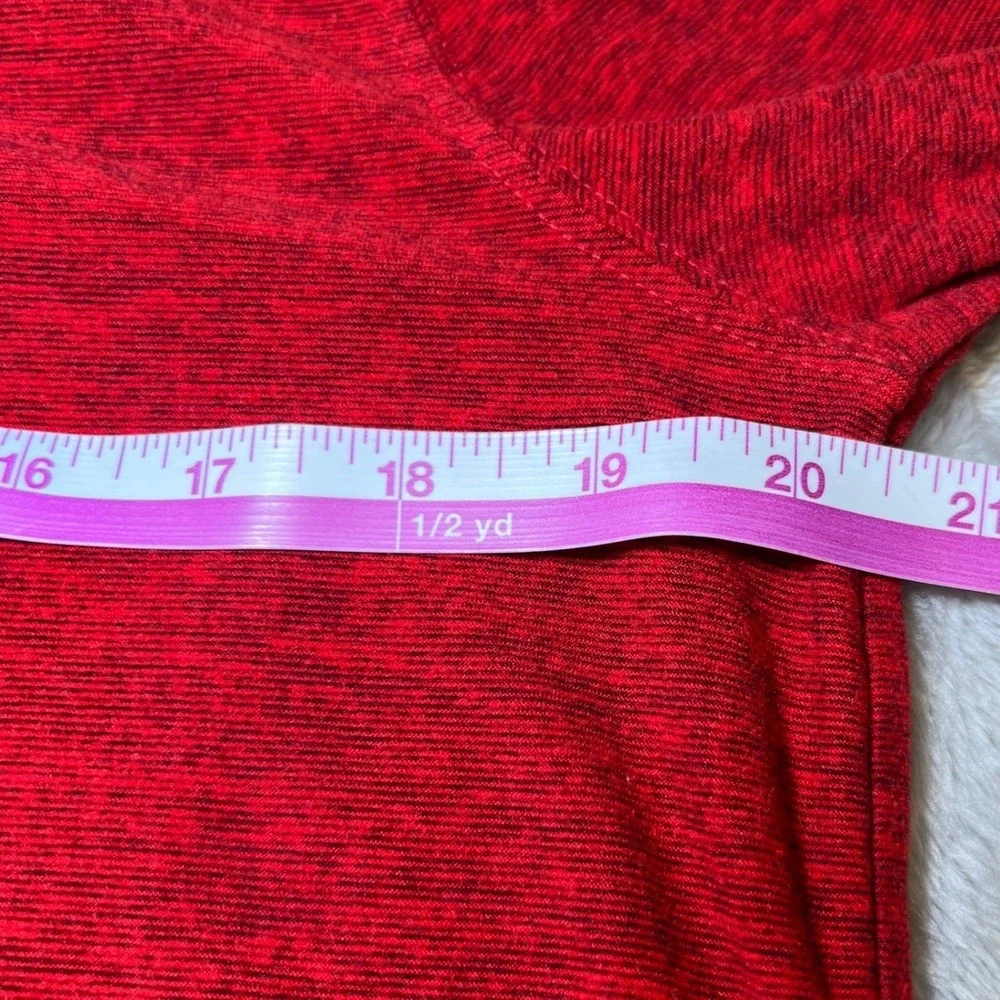 Raw Yarn Industries Mens Size Medium‎ Red Henley Shirt Super Soft Long Sleeve